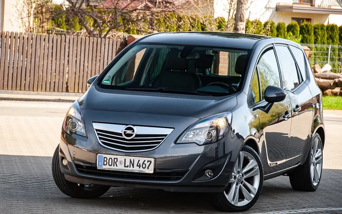 Opel Meriva cena 24900 przebieg: 173500, rok produkcji 2011 z Zagórz małe 742